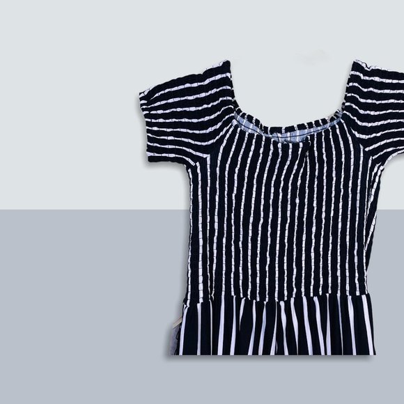 J for Justify Black Striped Pantsuit Jumpsuit NWT - Picture 3 of 8